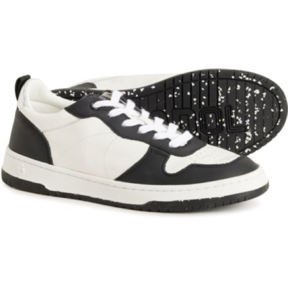 Classic Black and White Women's Sneakers